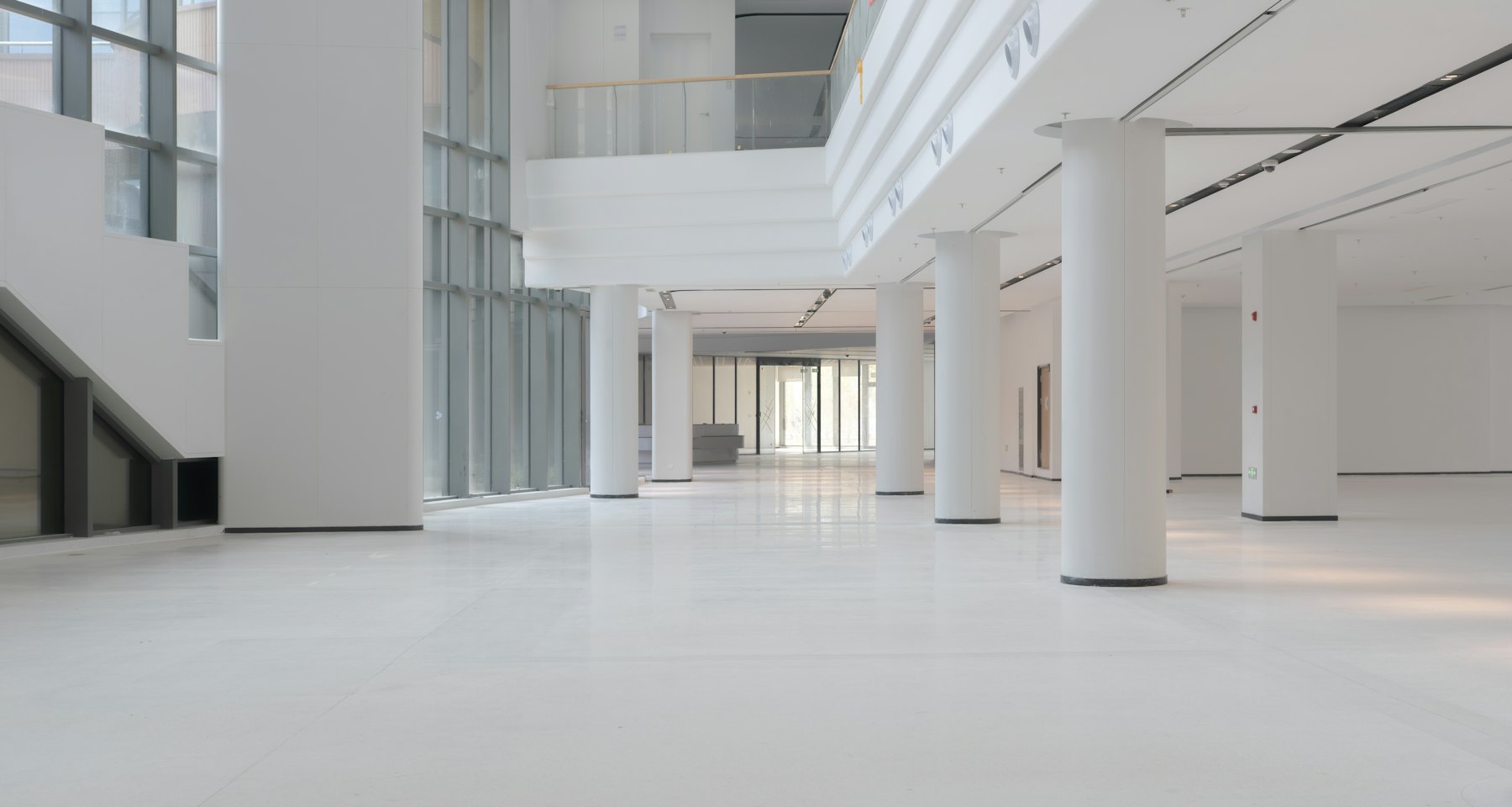 Baies vitrées avant nettoyage (simulation)